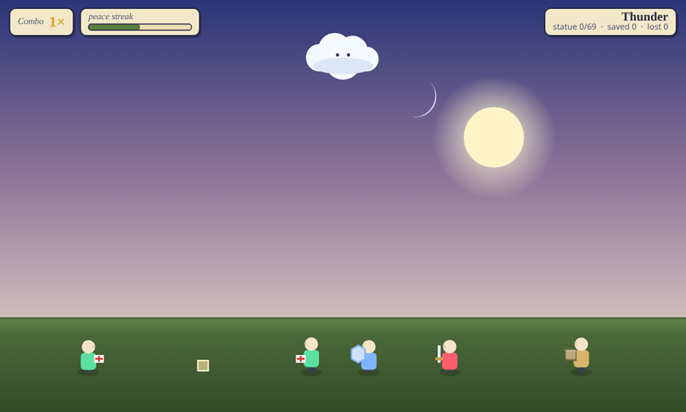 Screenshot of Cloud the Peacekeeper